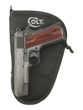 Colt Soft Pistol Soft Case 9.5" NEW w/ magazine zippered pouch embroidered 1911 